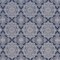 Indigo Mandala - Blue Abstract & Geometric,Global Upholstery Fabric 54 Inches"